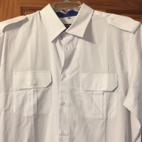 iTailor Shirts Never Worn White Mens Short Sleeve Dress Shirt